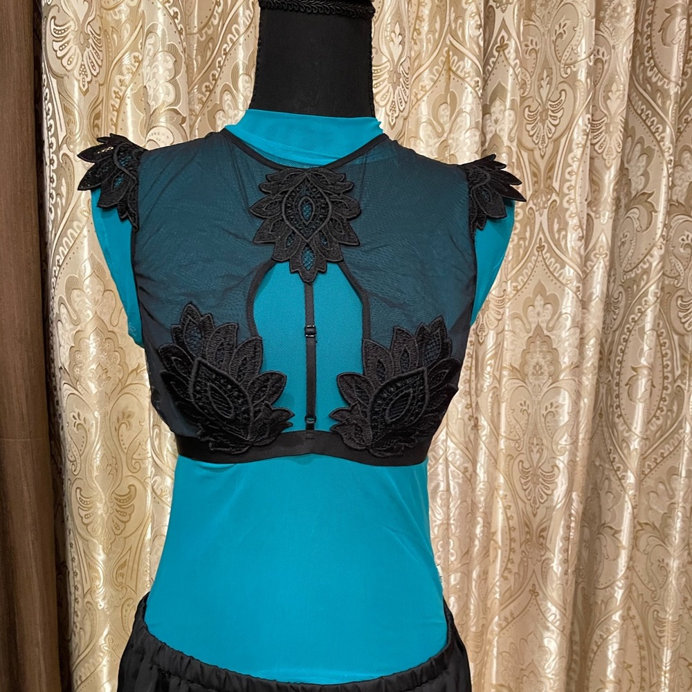 Lace Lingerie crop  top